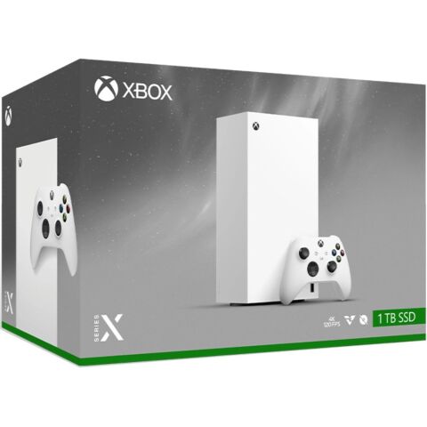 Игровая консоль Microsoft Series X 1TB Digital, біла (196388363803) - Игровые приставки  - Игровые приставки 