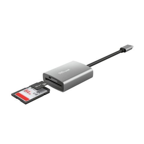 Считыватель флеш-карт Trust Dalyx Fast USB-С Card reader (24136) - Нулевой остаток (Feed)  - Нулевой остаток (Feed) 