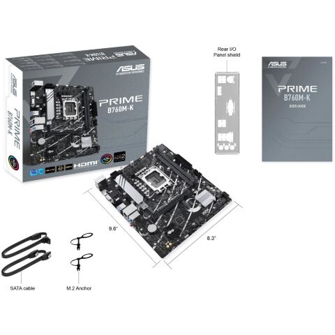 Материнская плата ASUS PRIME B760M-K - Нулевой остаток (Feed) - Нулевой остаток (Feed)