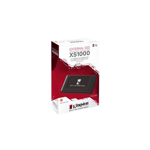 Накопитель SSD USB Type-C 2TB XS1000 Kingston (SXS1000/2000GA) - Внутренние SSD  - Внутренние SSD 