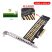 Контроллер Dynamode M.2 SSD NVMe M-Key to PCI-E 3.0 x4/ x8/ x16, full profile br (PCI-Ex4- M.2 M-key) - Нулевой остаток (Feed) - Нулевой остаток (Feed)