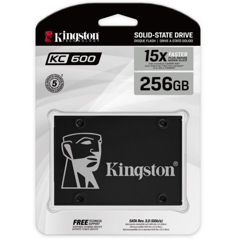 Накопитель SSD 2.5" 256GB Kingston (SKC600/256G) - Нулевой остаток (Feed) - Нулевой остаток (Feed)