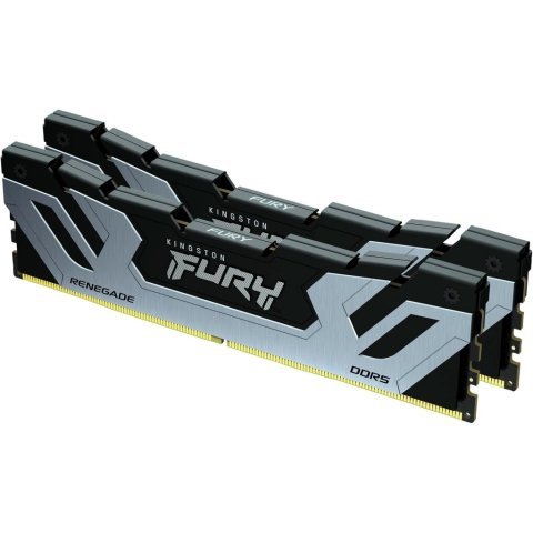 Модуль памяти для компьютера DDR5 48GB (2x24GB) 8400 MHz Silver XMP Kingston Fury (ex.HyperX) (KF584CU40RSK2-48) - Нулевой остаток (Feed)  - Нулевой остаток (Feed) 