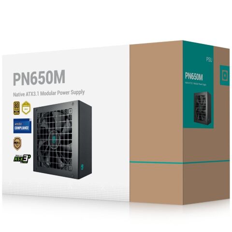 Блок питания Deepcool 650W PN650M GamerStorm (R-PN650M-FC0B-JGEU) - Нулевой остаток (Feed)  - Нулевой остаток (Feed) 