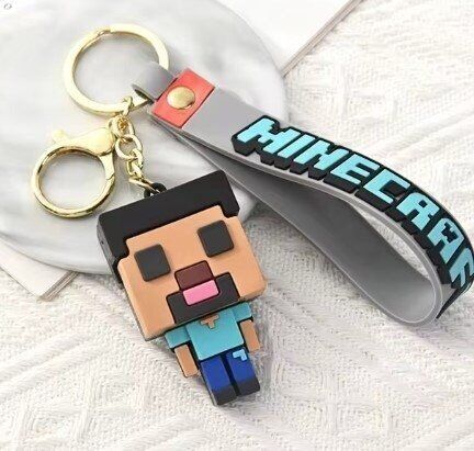 Брелок підвіска на рюкзак Minecraft Майнкрафт Human 3D Backpack - -