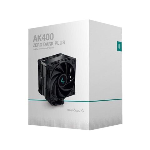Кулер для процессора Deepcool AK400 Zero Dark Plus (R-AK400-BKNNMD-G-1) - Нулевой остаток (Feed)  - Нулевой остаток (Feed) 