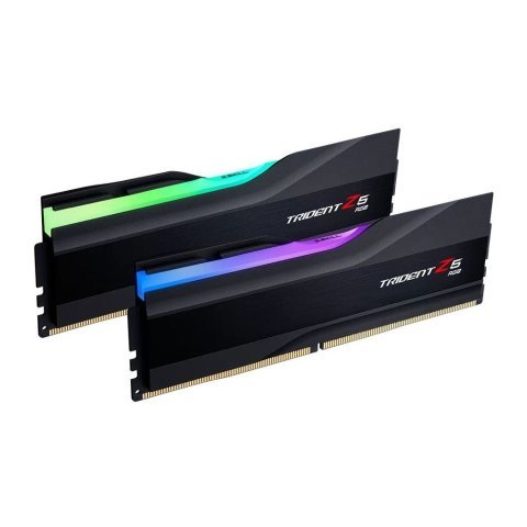 Модуль памяти для компьютера DDR5 32GB (2x16GB) 6800 Trident Z5 RGB Black G.Skill (F5-6800J3445G16GX2-TZ5RK) - Нулевой остаток (Feed)  - Нулевой остаток (Feed) 