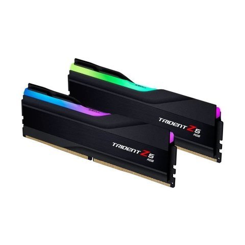 Модуль памяти для компьютера DDR5 32GB (2x16GB) 6800 Trident Z5 RGB Black G.Skill (F5-6800J3445G16GX2-TZ5RK) - Нулевой остаток (Feed)  - Нулевой остаток (Feed) 