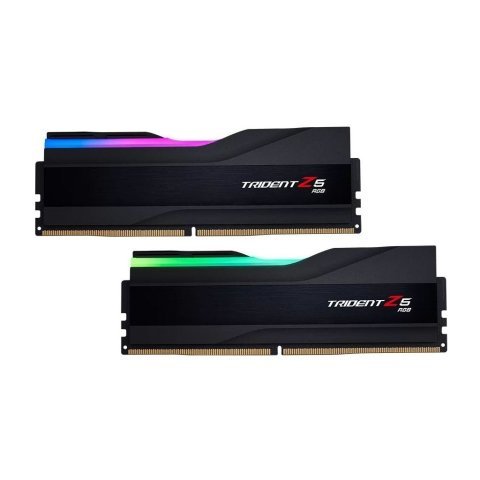 Модуль памяти для компьютера DDR5 32GB (2x16GB) 6800 Trident Z5 RGB Black G.Skill (F5-6800J3445G16GX2-TZ5RK) - Нулевой остаток (Feed)  - Нулевой остаток (Feed) 