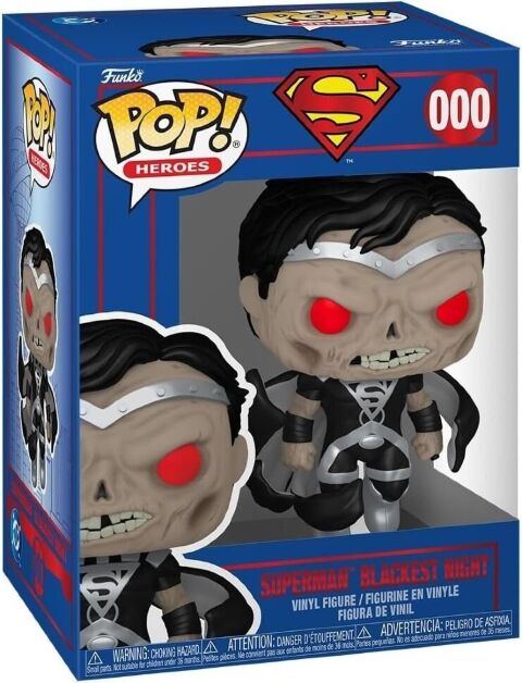 Фігурка Funko DC Heroes: Superman Blackest Night фанко Супермен Темна Ніч 000 - Фигурки, статуэтки  - Фигурки, статуэтки 