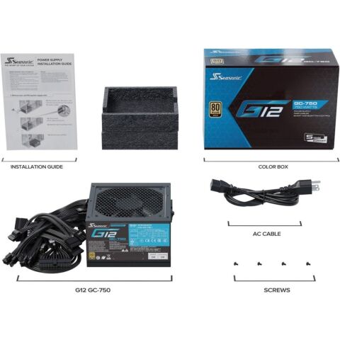 Блок питания Seasonic 750W (SSP-750RT2) - Нулевой остаток (Feed)  - Нулевой остаток (Feed) 