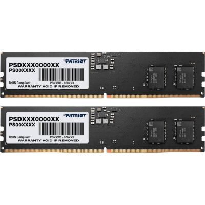 Модуль памяти для компьютера DDR5 16GB (2x8GB) 4800 MHz Signature Line Patriot (PSD516G4800K)