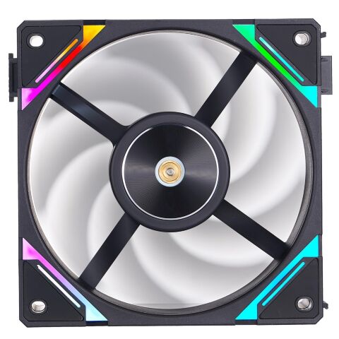 Кулер для корпуса 1stPlayer XF7 Black (XF7-BK-1IN1) - Нулевой остаток (Feed) - Нулевой остаток (Feed)