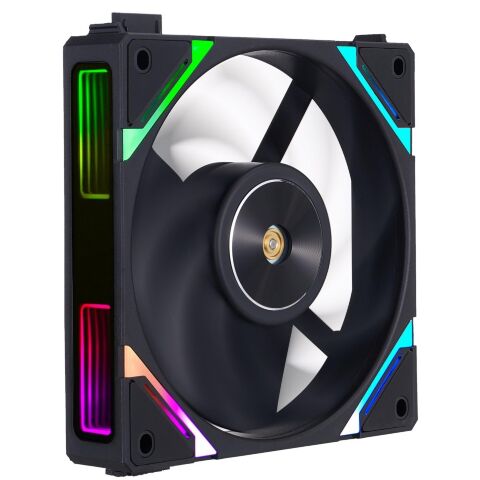 Кулер для корпуса 1stPlayer XF7 Black (XF7-BK-1IN1) - Нулевой остаток (Feed) - Нулевой остаток (Feed)