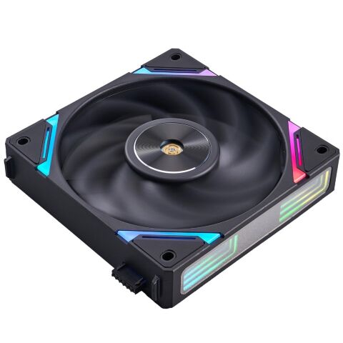 Кулер для корпуса 1stPlayer XF7 Black (XF7-BK-1IN1) - Нулевой остаток (Feed) - Нулевой остаток (Feed)