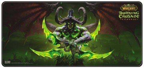 Коврик игровая поверхность Blizzard World Of Warcraft Gaming Desk Mat Burning Crusade  Illidan XL Иллидан (90*42 cm) -   -  
