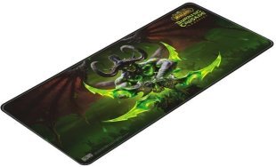 Коврик игровая поверхность Blizzard World Of Warcraft Gaming Desk Mat Burning Crusade  Illidan XL Иллидан (90*42 cm)