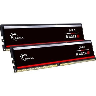 Модуль памяти для компьютера DDR5 64GB (2x32GB) 6000 MHz Aegis 5 Black G.Skill (F5-6000J3636F32GX2-IS)