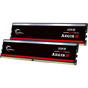 Модуль памяти для компьютера DDR5 64GB (2x32GB) 6000 MHz Aegis 5 Black G.Skill (F5-6000J3636F32GX2-IS)