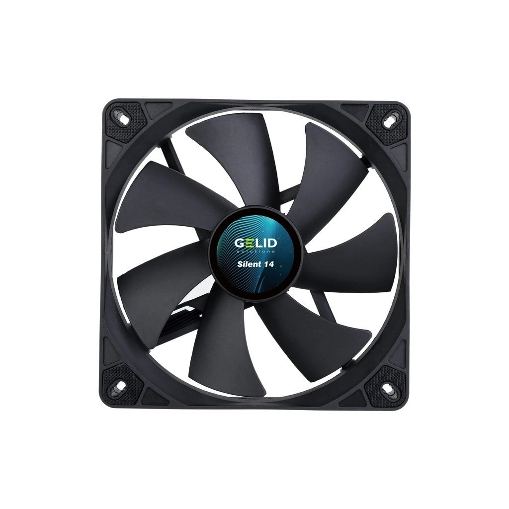 Кулер для корпуса Gelid Solutions Silent 14 Black 140 mm (FN-PX14-11)