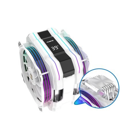 Кулер для процессора Alseye M120D-W-Plus II (AS.01.01.0043) - Нулевой остаток (Feed) - Нулевой остаток (Feed)