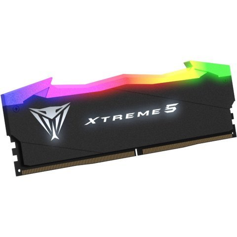 Модуль памяти для компьютера DDR5 32GB (2x16GB) 7600 MHz Viper Xtreme 5 RGB Patriot (PVX532G76C36K) - Нулевой остаток (Feed) - Нулевой остаток (Feed)