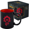 Чашка Blizzard WORLD OF WARCRAFT Horde Чорна кружка Орда 325 мл