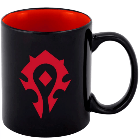 Чашка Blizzard WORLD OF WARCRAFT Horde Чорна кружка Орда 325 мл - -