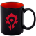 Чашка Blizzard WORLD OF WARCRAFT Horde Чорна кружка Орда 325 мл - -
