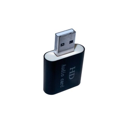 Звуковая плата Dynamode USB-SOUND7-ALU black - Нулевой остаток (Feed)  - Нулевой остаток (Feed) 