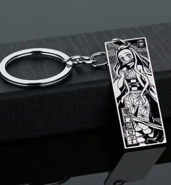 Брелок Demon Slayer Nezuko Kamado Незуко Камадо Клинок, що розсікає демонів метал -   -  