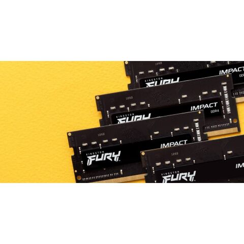 Модуль памяти для ноутбука SoDIMM DDR4 32GB (2x16GB) 3200 MHz Impact Kingston Fury (ex.HyperX) (KF432S20IBK2/32) - Нулевой остаток (Feed)  - Нулевой остаток (Feed) 