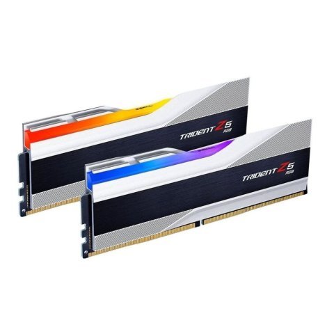 Модуль памяти для компьютера DDR5 32GB (2x16GB) 6800 Trident Z5 RGB Silver G.Skill (F5-6800J3445G16GX2-TZ5RS) - Нулевой остаток (Feed)  - Нулевой остаток (Feed) 