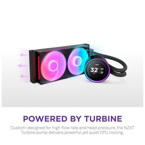 Система жидкостного охлаждения NZXT Kraken Elite RGB 280mm AIO (RL-KR28E-B2) - Системы водного охлаждения  - Системы водного охлаждения 