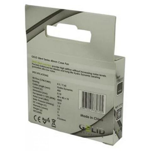 Кулер для корпуса Gelid Solutions Silent 4 40 mm (FN-SX04-42) - Вентиляторы к корпусам - Вентиляторы к корпусам