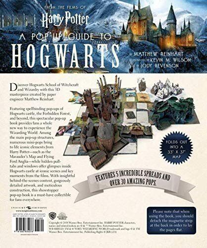 Книга 3D карта Хогвартс Гаррі Поттер Harry Potter: A Pop-Up Guide to Hogwarts (Тверда палітурка) (Eng) - -
