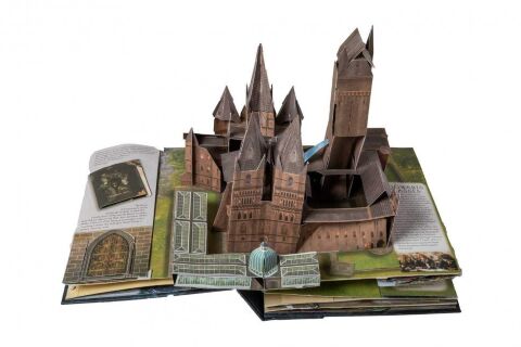 Книга 3D карта Хогвартс Гаррі Поттер Harry Potter: A Pop-Up Guide to Hogwarts (Тверда палітурка) (Eng) - -