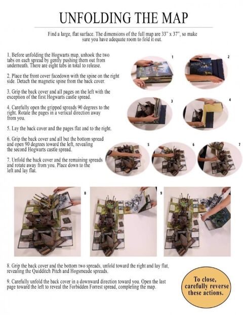 Книга 3D карта Хогвартс Гаррі Поттер Harry Potter: A Pop-Up Guide to Hogwarts (Тверда палітурка) (Eng) - -