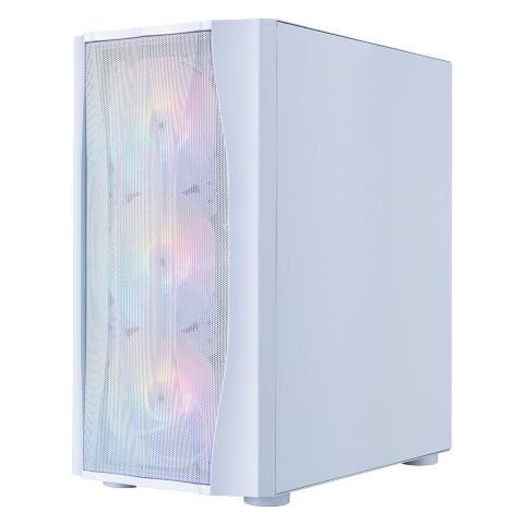 Корпус для ПК 1stPlayer X3-M-WH-4F1-W - Нулевой остаток (Feed)  - Нулевой остаток (Feed) 