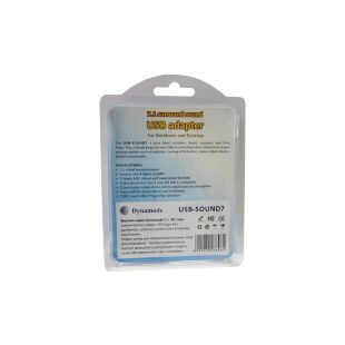 Звуковая плата Dynamode C-Media 108 USB 8(7.1) каналов 3D RTL (USB-SOUND7)