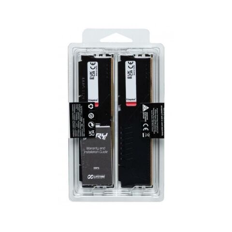Модуль памяти для компьютера DDR5 32GB (2x16GB) 6000 MHz Fury Beast Black Kingston Fury (ex.HyperX) (KF560C36BBE2K2-32) - Нулевой остаток (Feed) - Нулевой остаток (Feed)