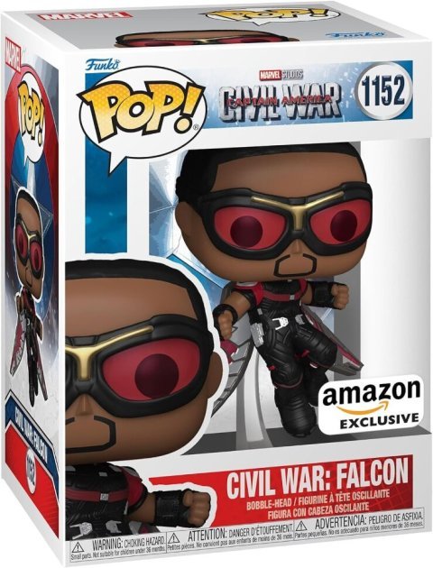 Фигурка Funko Marvel: Civil War Falcon Фанко Сокол (Amazon Exclusive) 1152 -   -  