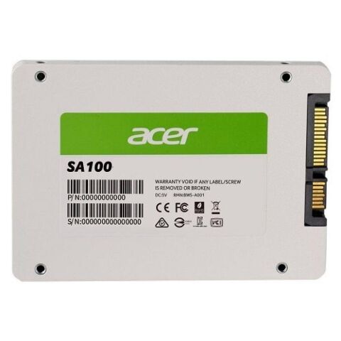Накопитель SSD 2.5" 120GB SA100 Acer (BL.9BWWA.101) - Внутренние SSD  - Внутренние SSD 
