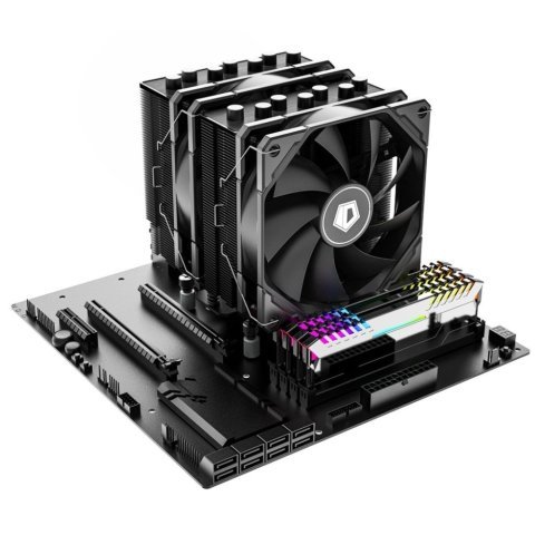 Кулер для процессора ID-Cooling SE-207-XT Advanced Black - Нулевой остаток (Feed) - Нулевой остаток (Feed)