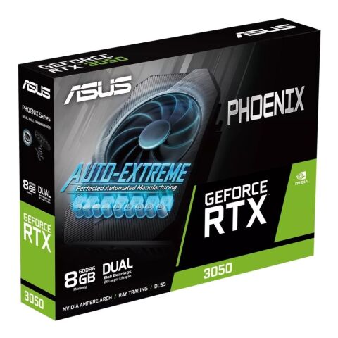 Видеокарта ASUS GeForce RTX3050 8Gb PHOENIX V2 (PH-RTX3050-8G-V2) - Нулевой остаток (Feed) - Нулевой остаток (Feed)