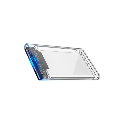 Карман внешний Dynamode 2.5" SATA HDD/SSD USB 3.0 Transparent (DM-CAD-25316) - Нулевой остаток (Feed) - Нулевой остаток (Feed)