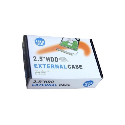 Карман внешний Dynamode 2.5" SATA HDD/SSD USB 3.0 Transparent (DM-CAD-25316) - Нулевой остаток (Feed) - Нулевой остаток (Feed)