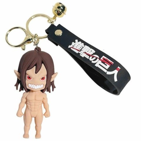 Брелок подвеска на рюкзак Attack on Titan Атака Титанов Эрен Eren 3D Keychain Anime Backpack -   -  