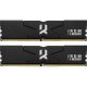 Модуль памяти для компьютера DDR5 64GB (2x32GB) 6000 MHz IRDM Black Goodram (IR-6000D564L30/64GDC) - Нулевой остаток (Feed)  - Нулевой остаток (Feed)