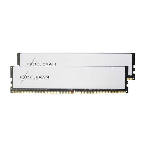Модуль памяти для компьютера DDR4 16GB (2x8GB) 3200 MHz Black&White eXceleram (EBW4163216AD) - Нулевой остаток (Feed)  - Нулевой остаток (Feed) 